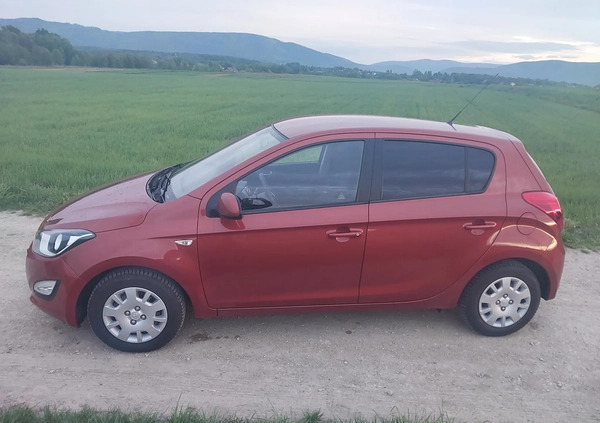 Hyundai i20 cena 20900 przebieg: 212650, rok produkcji 2012 z Dobrzyca małe 277